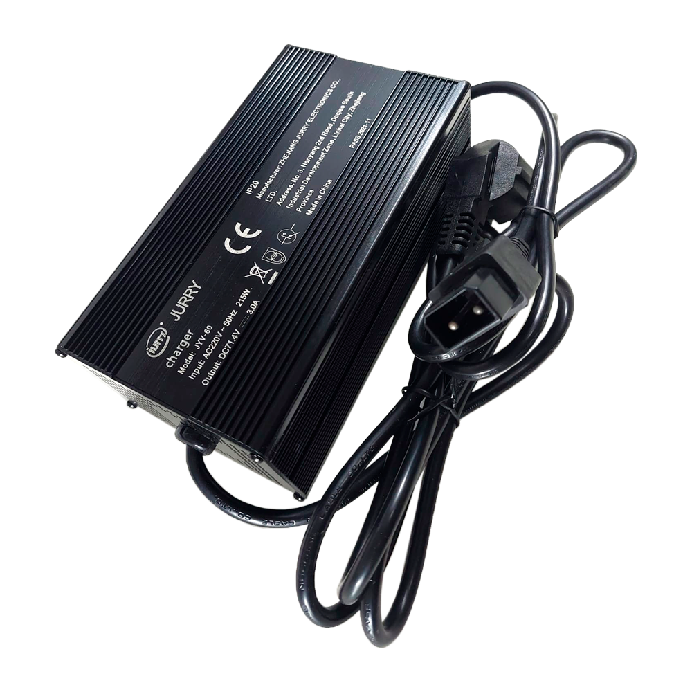 Carregador de Bateria Litio 60V (71,4V- 3A) - Neovolt (Eco-volt)